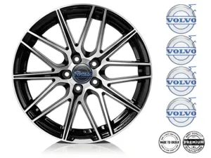 Volvo Calcomanía de Aro Estilo Edición de Cúpula Premium
